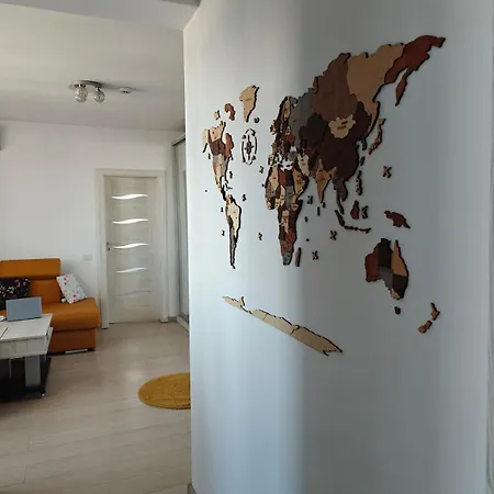 Panoramic Floor Retreat With Sky Views 公寓 蒂米什瓦拉